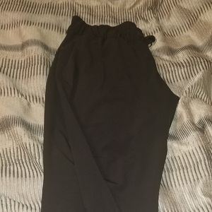 Sz 12...7/8 Black on the fly pants.